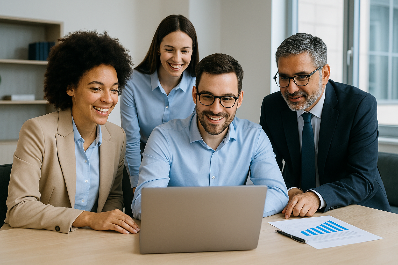 Team working together